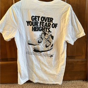 White Nike Graphic Tee